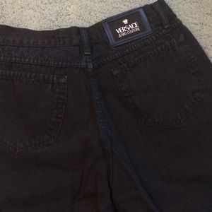 Versace Black Jeans